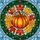 Large Plump Autumn Pumpkin Maple Leaves - Luminous Sky Fall Home Decor Gift Stained Glass Suncatcher - 5