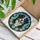 Bernese Mountain Dog Daisies Garland - Home Decor Gift for Dog Lovers Stained Glass Suncatcher - 3
