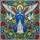 Jewel Tone Stained Glass Praying Angel Wing Doves Cross Floral - Spiritual Home Decor Stained Glass Suncatcher - 5