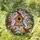 Birdhouse Cardinals Songbirds Cherry Blossoms - Wildlife Lover Home Decor Gift Stained Glass Suncatcher - 1