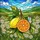 Whole Lemon Orange Slice Butterfly Meadow Rolling Hills - Home Decor Gift Stained Glass Suncatcher - 5