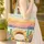 Floral Wreath Name Sunflower Saguaro Desert Landscape - Everyday Carry Gift Quilted Tote Bag - 4