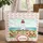 Lighthouse Poppy Flowers Scene - Everyday Carry Gift with Personalized Name Quilted Tote Bag - 1