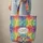 Ornate Mushrooms Rainbow Stripes Daisies Everyday Carry Gift Quilted Tote Bag - 6
