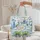 Moroccan Street Scene Ceramic Pots Tile Border - Everyday Carry Gift Quilted Tote Bag - 5