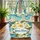Plumeria Blossoms Wave Ocean Sand Floral Wreath - Everyday Carry Tropical Gift Quilted Tote Bag - 3