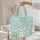 Iridescent Crystal Gem Shattered Glass - Everyday Carry Gift Quilted Tote Bag - 5