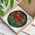 Lush Red Poppies Floral Bouquet Jewel Tone Stained Glass Mosaic - Home Decor Gift Stained Glass Suncatcher - 3