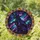 Majestic Black Cat Stained Glass Cosmic Sky Elaborate Border Home Decor for Cat Lovers Stained Glass Suncatcher - 1
