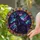 Majestic Black Cat Stained Glass Cosmic Sky Elaborate Border Home Decor for Cat Lovers Stained Glass Suncatcher - 2