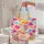 Personalized Monoline Cursive Name Heart Botanical Bouquet Blooms - Everyday Carry Gift Quilted Tote Bag - 5