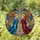Celestial Angels Feathered Wings Halo Filigree Chalice - Home Decor Gift Stained Glass Suncatcher - 1
