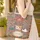 Cats Bohemian Paisley Mandala Floral Wreath - Everyday Carry Gift Cat Lover Quilted Tote Bag - 4