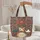 Cats Bohemian Paisley Mandala Floral Wreath - Everyday Carry Gift Cat Lover Quilted Tote Bag - 5