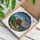 Bald Eagle American Flag United States 250th Anniversary Independence Day Gift for Veterans Stained Glass Suncatcher - 3