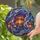 Ornate Crescent Moon Lanterns Stars Stained Glass Window Decor Gift Stained Glass Suncatcher - 2