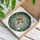 Young Blonde Child Hugging Fluffy Rabbit Mosaic Tiffany Glass - Nursery Decor Gift Stained Glass Suncatcher - 3