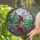 Graceful Fairy Iris Flowers Fantastical Castle - Home Decor Gift for Fantasy Lover Stained Glass Suncatcher - 2
