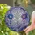Jewel Tone Crystal Blossoms Columns Stained Glass Mosaic - Home Decor Gift Stained Glass Suncatcher - 2