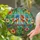 Vibrant Tropical Parrots Hibiscus Monstera Jungle Foliage - Wildlife Lover Home Decor Gift Stained Glass Suncatcher - 2
