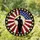 Soldier Saluting American Flag Golden Stars - Patriotic Home Decor Gift Stained Glass Suncatcher - 1