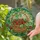 Rustic Wicker Strawberry Harvest Basket Leaves Vines Sun-Dappled Garden Home Decor Gift Stained Glass Suncatcher - 2