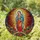 Virgin Mary Praying Roses Mosaic Stained Glass - Spiritual Home Decor Gift for Believers Stained Glass Suncatcher - 1