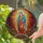 Virgin Mary Praying Roses Mosaic Stained Glass - Spiritual Home Decor Gift for Believers Stained Glass Suncatcher - 2
