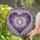 Crystal Sphere Rainbow Prisms Heart Amethyst - Home Decor Gift For Crystal Lover Stained Glass Suncatcher - 2