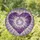 Crystal Sphere Rainbow Prisms Heart Amethyst - Home Decor Gift For Crystal Lover Stained Glass Suncatcher - 1