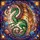 Stained Glass Dragon Celestial Mosaic Fantasy Home Decor Gift for Dragon Lovers Stained Glass Suncatcher - 5