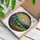 Stained Glass Mountain Valley Landscape, Sun & Floral Mosaic - Nature Lover Gift Stained Glass Suncatcher - 3