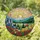 Stained Glass Mountain Valley Landscape, Sun & Floral Mosaic - Nature Lover Gift Stained Glass Suncatcher - 1