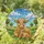 Highland Calves Pastoral Hills - Farmhouse Decor Gift for Cow Lover Stained Glass Suncatcher - 1