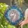 Majestic Unicorn Jewel Tone Stained Glass Floral Mosaic - Home Decor Gift for Fantasy Lover Stained Glass Suncatcher - 2