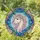 Majestic Unicorn Jewel Tone Stained Glass Floral Mosaic - Home Decor Gift for Fantasy Lover Stained Glass Suncatcher - 1