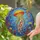 Jellyfish Tropical Fish Coral Reef Deep Sea - Marine Life Home Decor Gift Stained Glass Suncatcher - 2