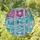 Stained Glass Ship's Wheel Sun Moon Star Anchor - Coastal Celestial Decor Gift Stained Glass Suncatcher - 1