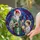 Elderly Man Young Boy Radiant Star Celestial Night Sky Home Decor Gift Stained Glass Suncatcher - 2