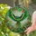 Green Parrot Exotic Tropical Foliage - Wildlife Lover Home Decor Gift for Birdwatchers Stained Glass Suncatcher - 2
