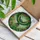 Green Parrot Exotic Tropical Foliage - Wildlife Lover Home Decor Gift for Birdwatchers Stained Glass Suncatcher - 3