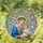 Tiffany Stained Glass Virgin Mary Baby Jesus Lily Golden Halo - Religious Home Decor Stained Glass Suncatcher - 1
