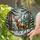 Stag Pine Trees Snow Winter Forest - Holiday Decor Wildlife Lover Gift Stained Glass Suncatcher - 2