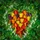Bell Peppers Chili Peppers Leaf Cluster Mosaic - Kitchen Home Decor Gift for Foodie Stained Glass Suncatcher - 5