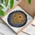 Golden Sun Crescent Moon Celestial Tapestry - Home Decor Gift for Stargazer Stained Glass Suncatcher - 3