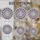 Mandala Cabochon White Branch Lavender Violet Petal Geometric Mosaic - Home Decor Gift Stained Glass Suncatcher - 4