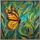 Monarch Butterfly Stained Glass Botanical Floral - Home Decor Gift for Nature Lover Stained Glass Suncatcher - 5