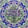 Lavender Bouquet Five-Petal Floral Cabochon Gems Home Decor Gift Stained Glass Suncatcher - 5