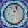 White Llama Head Glowing Jewel Tone Border - Wildlife Lover Home Decor Gift Stained Glass Suncatcher - 5