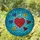 Tiffany Glass Red Heart Blue Teal Golden Maroon Spiderweb Mosaic Home Decor Gift Stained Glass Suncatcher - 1